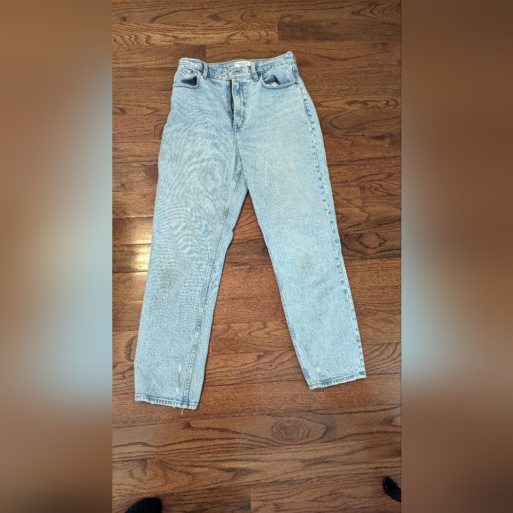 Abercrombie curve love light denim jeans size 8